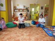 Malování na dřevěné magnetky